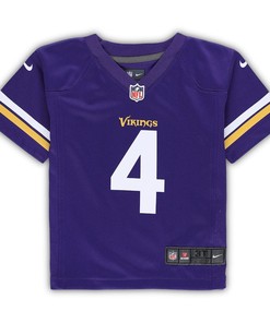 Dalvin Cook 4 Minnesota Vikings Toddler Game Jersey - Purple