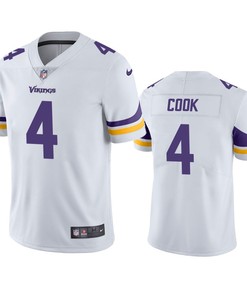 Dalvin Cook 4 Minnesota Vikings White Vapor Limited Jersey