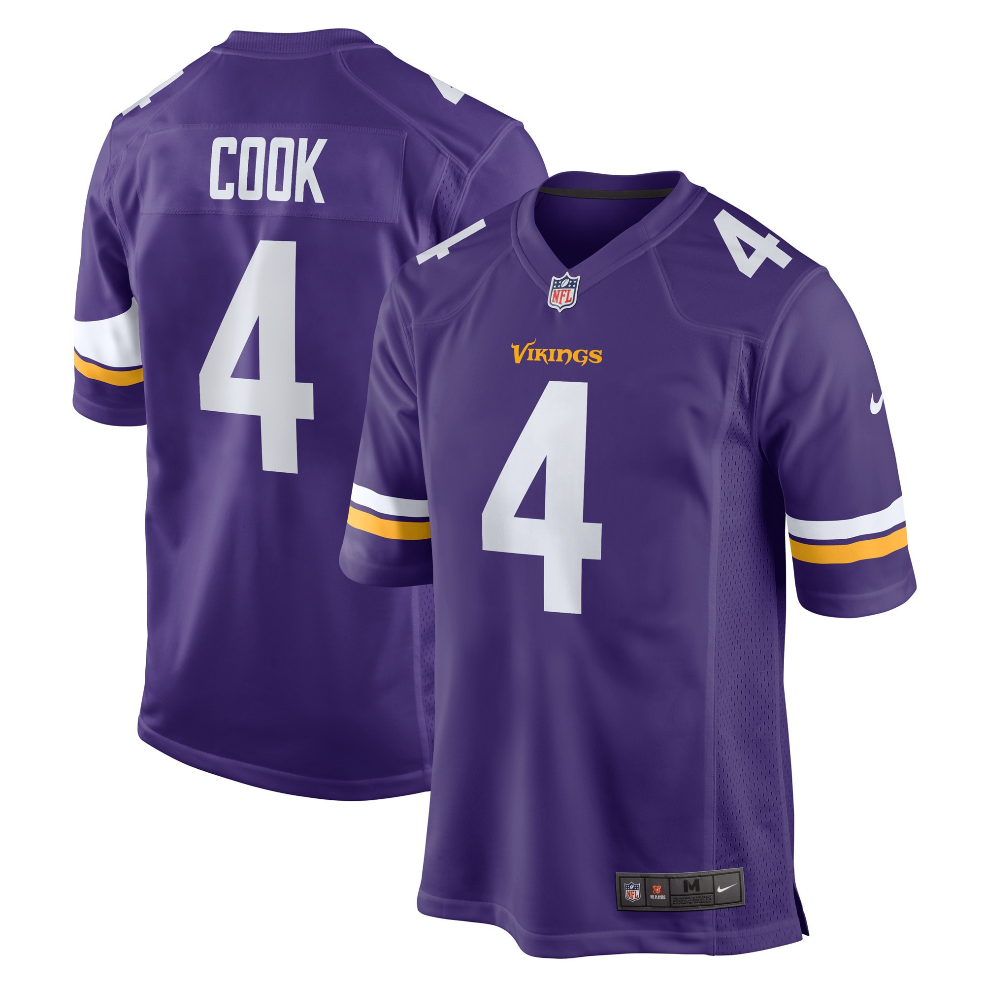 Dalvin Cook Minnesota Vikings Game Jersey Purple Nfl