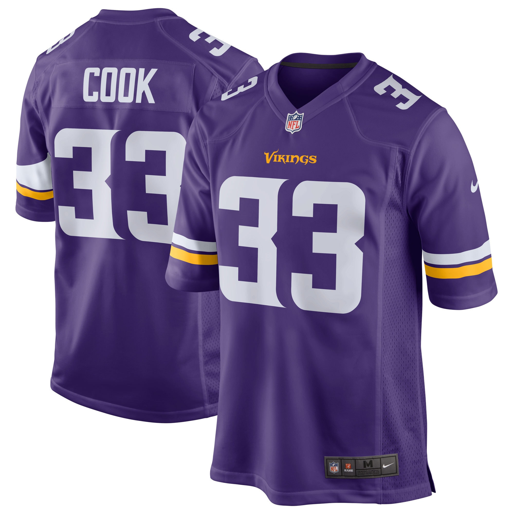 Dalvin Cook Minnesota Vikings Game Jersey - Purple Nfl