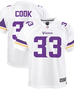 Dalvin Cook Minnesota Vikings Game Jersey - White Nfl