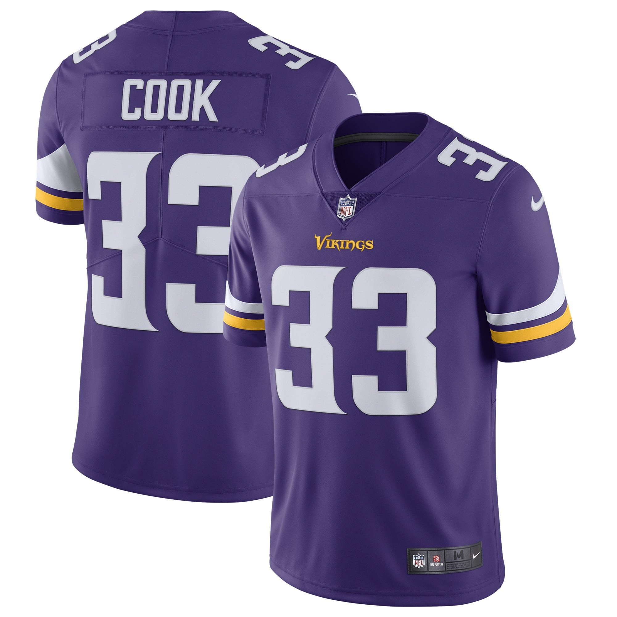 Dalvin Cook Minnesota Vikings Vapor Untouchable Limited Jersey - Purple Nfl