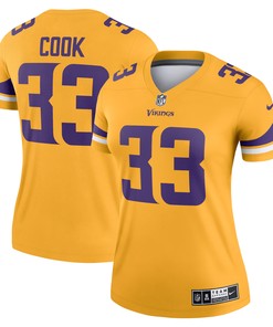 Dalvin Cook Minnesota Vikings Womens Inverted Legend Jersey - Gold Nfl
