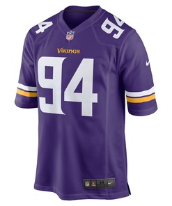 Dalvin Tomlinson 94 Minnesota Vikings Game Jersey - Purple