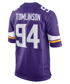 Dalvin Tomlinson 94 Minnesota Vikings Game Jersey - Purple