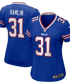 Damar Hamlin Buffalo Bills Womens Game Player Jersey - Royal Nfl
