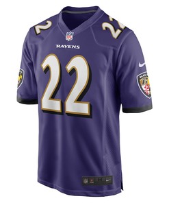 Damarion Williams Baltimore Ravens Player Game Jersey - Purple