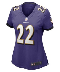 Damarion Williams Baltimore Ravens Women's Player Game Jersey - Purple