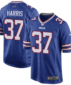 Damien Harris 37 Buffalo Bills Men Game Jersey - Royal