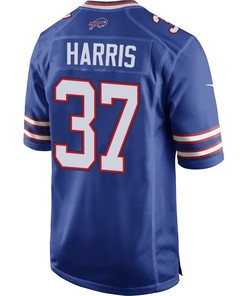 Damien Harris 37 Buffalo Bills Men Game Jersey - Royal