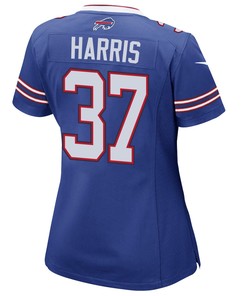 Damien Harris 37 Buffalo Bills Women Game Jersey - Royal