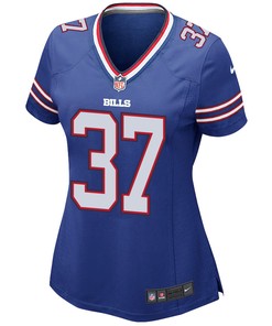 Damien Harris 37 Buffalo Bills Women Game Jersey - Royal