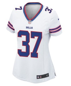 Damien Harris 37 Buffalo Bills Women Game Jersey - White