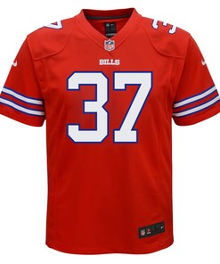 Damien Harris 37 Buffalo Bills Youth Alternate Game Jersey - Red