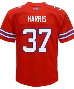 Damien Harris 37 Buffalo Bills Youth Alternate Game Jersey - Red