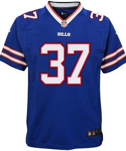 Damien Harris 37 Buffalo Bills Youth Game Jersey - Royal
