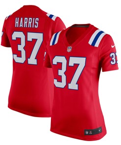Damien Harris New England Patriots Womens Game Jersey - Red Nfl