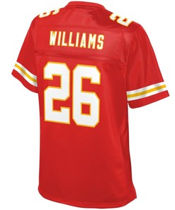 Damien Williams Kansas City Chiefs Nfl Pro Line Womens Player Jersey - Red