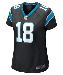 Damiere Byrd 18 Carolina Panthers Women's Game Player Jersey - Black