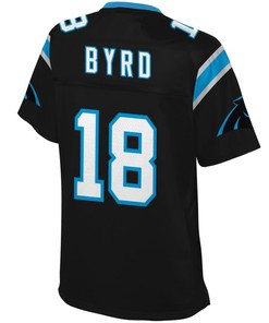 Damiere Byrd Carolina Panthers Nfl Pro Line Womens Player Jersey - Black