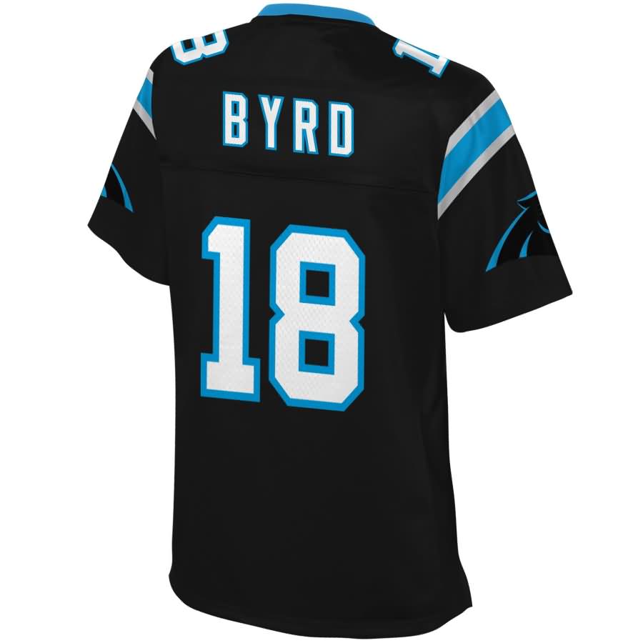 Damiere Byrd Carolina Panthers Nfl Pro Line Womens Player Jersey - Black