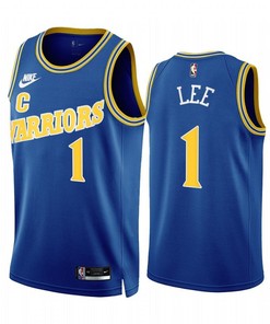 Damion Lee 2022-23 Golden State Warriors Royal 1 Classic Edition Jersey - Men Jersey