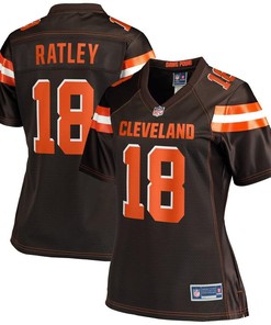 Damion Ratley Cleveland Browns Nfl Pro Line Womens Player Jersey - Brown