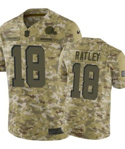 Damion Ratley Jersey Nfl Camo Cleveland Browns