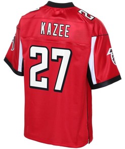 Damontae Kazee Atlanta Falcons Nfl Pro Line Youth Team Color Player Jersey - Red