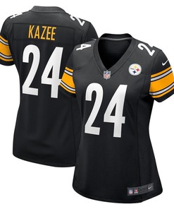 Damontae Kazee Pittsburgh Steelers Women's Game Player Jersey - Black