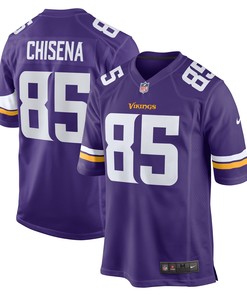 Dan Chisena Minnesota Vikings Game Jersey - Purple Nfl