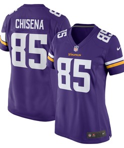 Dan Chisena Minnesota Vikings Womens Game Jersey - Purple Nfl
