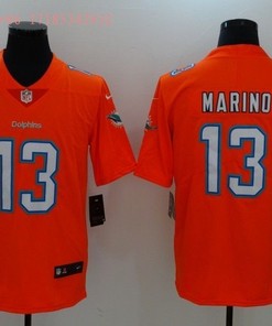 Dan Marino #13 2020 Nfl Orange Jersey Jersey