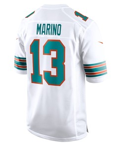Dan Marino 13 Miami Dolphins Retired Player Jersey - White