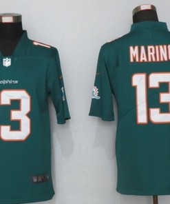 Dan Marino #13 Nfl 2020 Teal Green Jersey