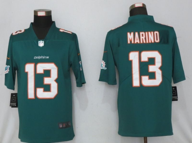Dan Marino #13 Nfl 2020 Teal Green Jersey