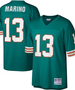 Dan Marino Miami Dolphins Mitchell And Ness 1984 Legacy Replica Jersey Aqua Nfl