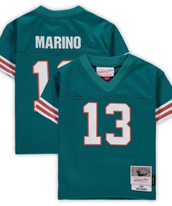 Dan Marino Miami Dolphins Mitchell & Ness Infant 1984 Retired Legacy Jersey - Aqua Nfl