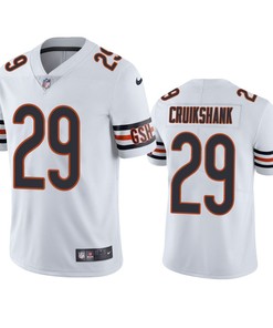 Dane Cruikshank 29 Chicago Bears White Vapor Limited Jersey