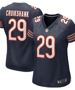 Dane Cruikshank Chicago Bears Women's Game Player Jersey - Navy