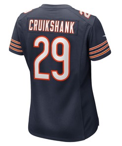 Dane Cruikshank Chicago Bears Women's Game Player Jersey - Navy