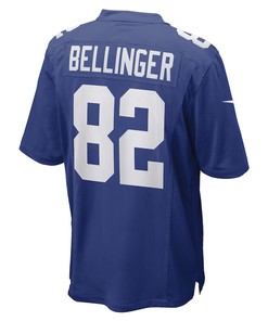 Daniel Bellinger New York Giants Game Player Jersey - Royal