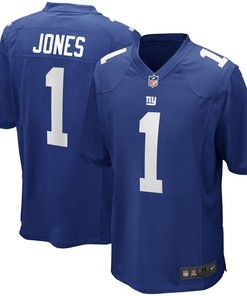 Daniel Jones New York Giants 2019 Nfl Draft First Round Pick No. 1 Game Jersey Royal 2019
