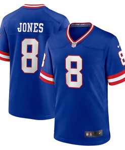 Daniel Jones New York Giants Classic Player Game Jersey - Royal