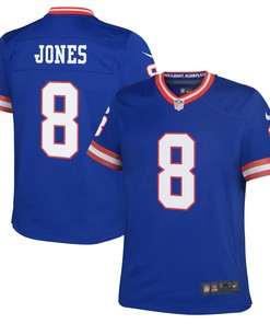 Daniel Jones New York Giants Classic Player Game Jersey - Royal Nfl