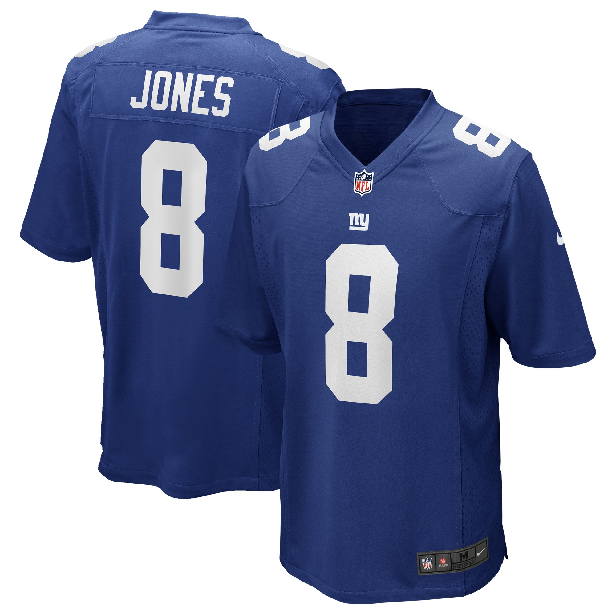 Daniel Jones New York Giants Game Jersey - Royal Nfl