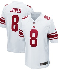 Daniel Jones New York Giants Game Jersey - White Nfl