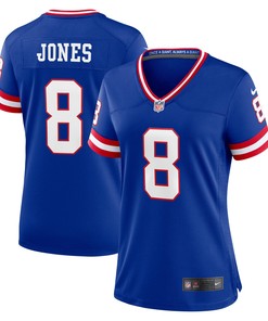 Daniel Jones New York Giants Womens Classic Player Game Jersey - Royal Nfl