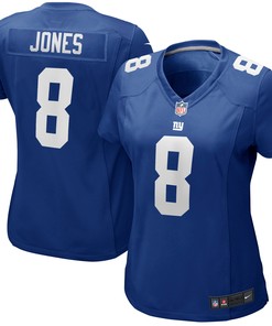 Daniel Jones New York Giants Womens Player Jersey - Royal Nfl