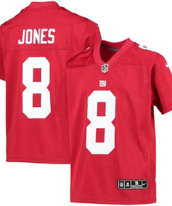 Daniel Jones New York Giants Youth Inverted Team Game Jersey - Red